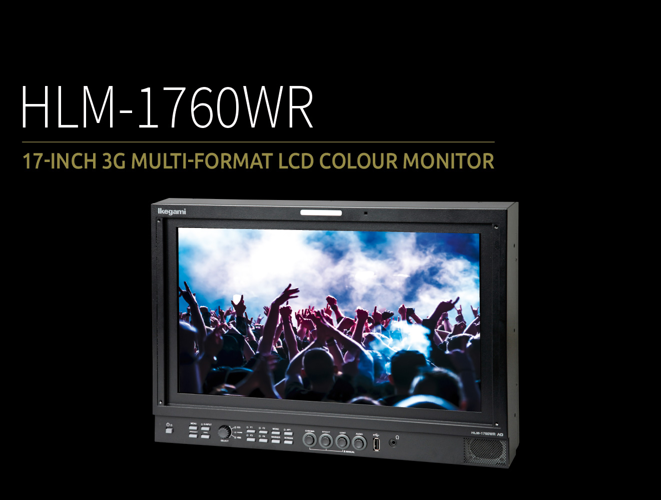 HLM-1705WR 17-inch HDTV/SDTV Multi-Format LCD-Monitor –